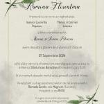 Invitație Digitală Nuntă „Timeless Green” - Personalizată și rapidă