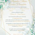 Invitație Digitală Nuntă „Pastel Dream” - Personalizată și rapidă