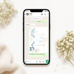 Invitație Digitală Nuntă „Serene Celebration” - Personalizată și rapidă