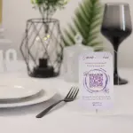 QR Moments Mov – Premium din Plexiglas cu Autocolant