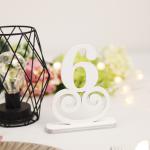 Numere de Masă din Lemn pentru Evenimente Speciale