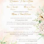 Invitație Digitală Nuntă „Pure Harmony” - Personalizată și rapidă