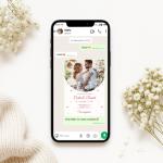 Invitație Digitală Nuntă „Sweet Hearts” - Personalizată și rapidă