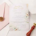 Invitație Nuntă, Model Pure Harmony