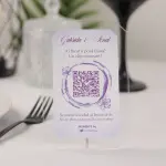 QR Moments Mov – Premium din Plexiglas cu Autocolant