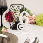 Numere de Masă din Lemn pentru Evenimente Speciale