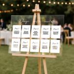 Listă invitați cu amplasare mese - Opis nuntă personalizat