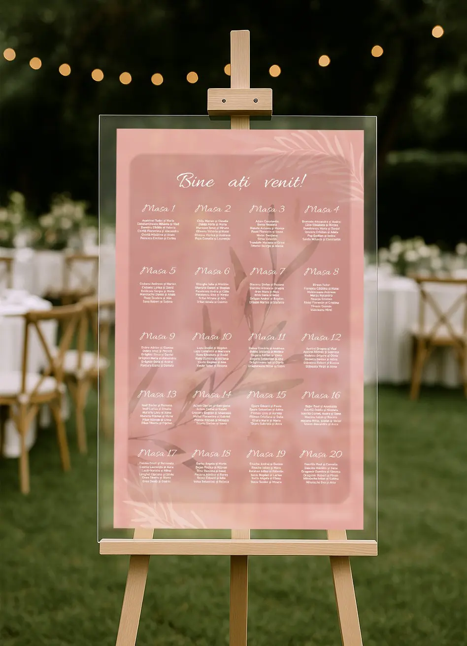 Opis Nuntă - Model Blush Blooms