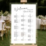 Opis Nuntă Portret – Aranjare Alfabetică, Design Simplu