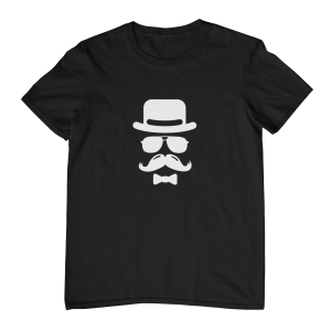 Tricou „Bachelor Squad”  – Pălărie, Ochelari și Papion