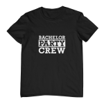 Tricou „Bachelor Party Crew” – Echipă de Petrecere pentru Burlaci
